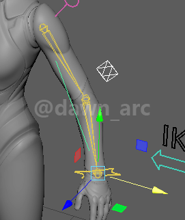 [Maya]Rigging 13 - Limbs IK